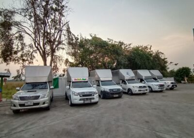 เรามีจำนวนรถขนของเพียงพอกับความต้องการทั่วกรุงเทพ